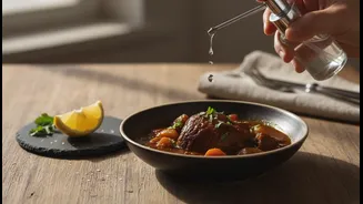 Acid Can Sharpen Flavours That Long Cooking Has Softened