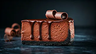 Rich Chocolate Cheesecake Without Any Baking