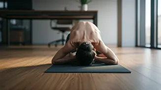 How Corporate Employees Erase Lower Back Tightness Using Child's Pose