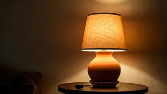 Upcycle Terracotta Clay Pots Into Warm Bedroom Lampshades Right Now