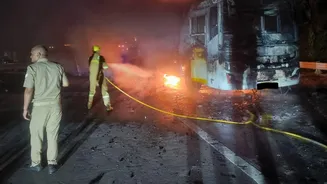 'Don't care if you die': Burned bus driver told passengers