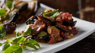 Caponata de berinjela