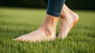 Improve Joint Health Via Dynamic Barefoot Grass Mobility Drills