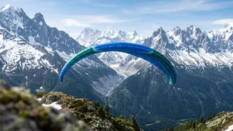 Fly over the scenic Swiss Alps