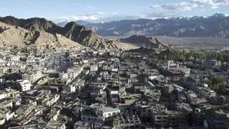 Strong 5.7-magnitude earthquake jolts Ladakh's Leh
