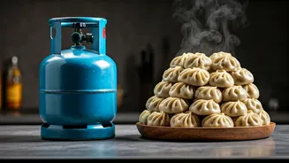 LPG Cylinder for 50 Momos Plates: A Viral Barter System Revival!