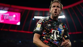 Harry Kane becomes fastest player to score 100 Bundesliga goals