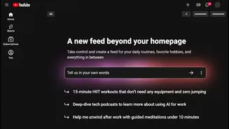 How to create custom YouTube feeds using Gemini AI
