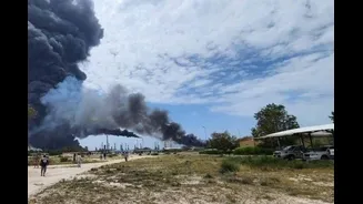 Iran's Lavan Oil Refinery Struck Hours After Ceasefire; Tehran Retaliates Against UAE, Kuwait