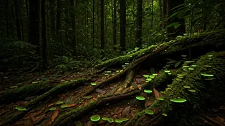 Guided Night Expeditions Capture Incredible Glowing Western Ghats Fungi