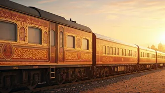 Journey Through Royalty: India's Iconic 'Palace on Wheels' Luxury Train Experience