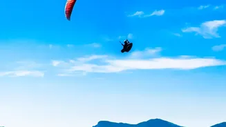 Paragliding In The French Alps Can Offer A Bird's-Eye View Of Alpine Landscapes