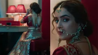 Sanya Malhotra turns chilling bride in Sundar Poonam first look: Honeymoon horror teased | WATCH