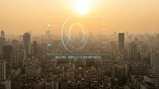 India's Air Quality: A Global Perspective on Pollution and Hotspots