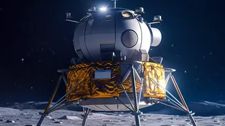 Spectrometer Scans Reveal Accessible Water Ice Near Lunar South Pole For Deep Space Exploration Energy