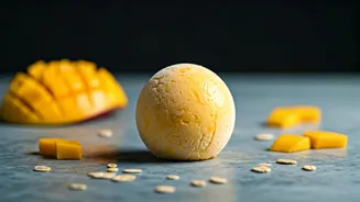 Dessert Accounts Go Viral Creative Frozen Mango Oat Treats