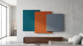 Use removable panels for wall art