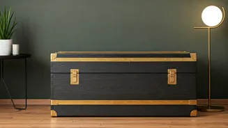 Vintage Wooden Trunks Reborn As Chic Minimalist Accent Furniture
