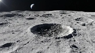 SpaceX's Lunar Crash Site Appears in New NASA Orbiter Images