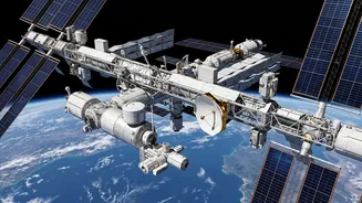 NASA and ESA Spacewalkers Successfully Install Spare Antenna Outside the International Space Station