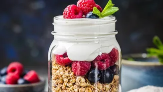 Quick Berry Parfait With Fruit And Yoghurt Makes Quick Snack Worth A Closer Look