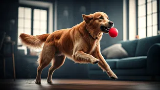 Dogs Can Burn Energy Inside Too
