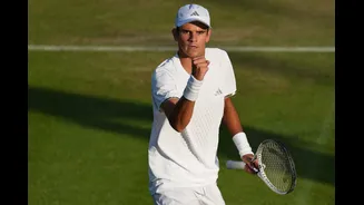 Teen sensation joins Nadal in rare Wimbledon feat