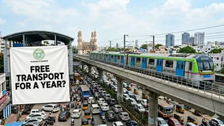 Free Train Rides For A Year? Telangana’s Big Plan To Cut Hyderabad Traffic