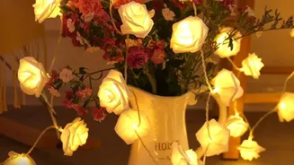 Aesthetic Balcony Lighting Hacks Fairy Lights Clay Diyas And Brass Lanterns Create Cozy Ambient