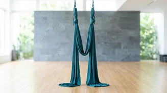 Five Ways Aerial Yoga May Support a More Focused Practice
