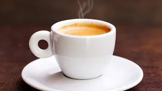 Americano Adds Hot Water to Espresso for a Larger, Milder Black Coffee