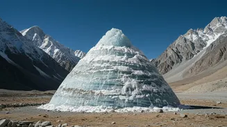 Why Ladakh’s Ice-Stupa Artificial Glacier Tech Is Expanding To Counter Early Spring Melting