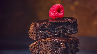 How to bake fudgy eggless brownies