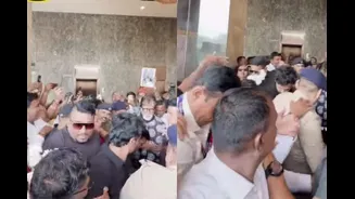 Amitabh Bachchan Gets Mobbed By Fans At Surat Airport, Video Goes Viral | Watch