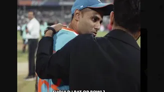 Suryakumar Yadav's conversation right before the toss with Rohit Sharma goes viral; latter calls Surya 'crazy'