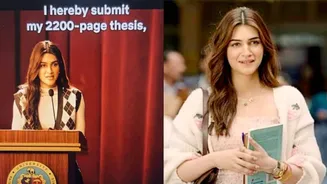 Kriti Sanon's 2200 page-thesis scene in 'Tere Ishk Mein' draws flak as Aanand L Rai's film streams on Netflix: 'Try to sound a bit realistic'