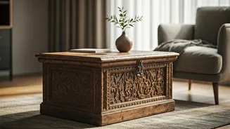 Aesthetic Home Feeds Love Upcycled Vintage Wooden Chest Coffee Tables