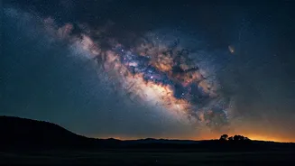 Map The Dense Center Of Galactic Core During Dark Moonless Nights