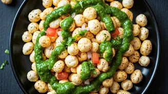 Swap Chips For Fusion Mint Chutney Makhana Chaat Tonight