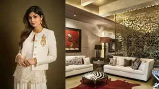 Inside Shilpa Shetty And Raj Kundra's Luxurious Juhu Mansion Worth Rs 100 Crore: From A Sea-Facing View To A Life-Size Wooden Horse, Here's What Ki...