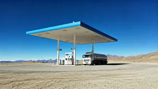 Sky-High Fuel Stop: The World's Highest Petrol Pump