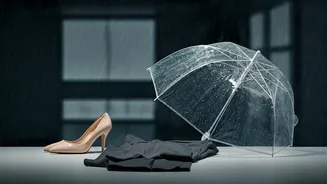 Office Looks That Can Handle Unexpected Showers