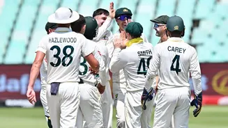 Australia beat South Africa in thrilling Kingsmead Test: Key stats