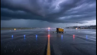 Airport Runs Need Rain And Wind Awareness