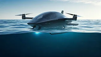 Avataar: India's Pioneering Amphibious Drone Navigates Air and Depths