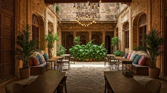 Pune's Historic Wada Transformed: A 70-Year-Old Courtyard House Reimagined as a Vibrant Cafe