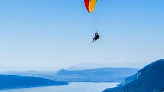 An Alpine France Paragliding Trip Is Often Planned Around Suitable Spring And Summer Weather