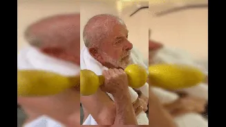Lula publica rotina de treino na Granja do Torto neste domingo