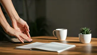 This Aesthetic Desk Stretch Habit Is Pure Vibe