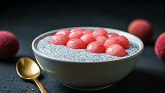 Why Ordinary Chia Becomes Gorgeous Layered Litchi Bowls